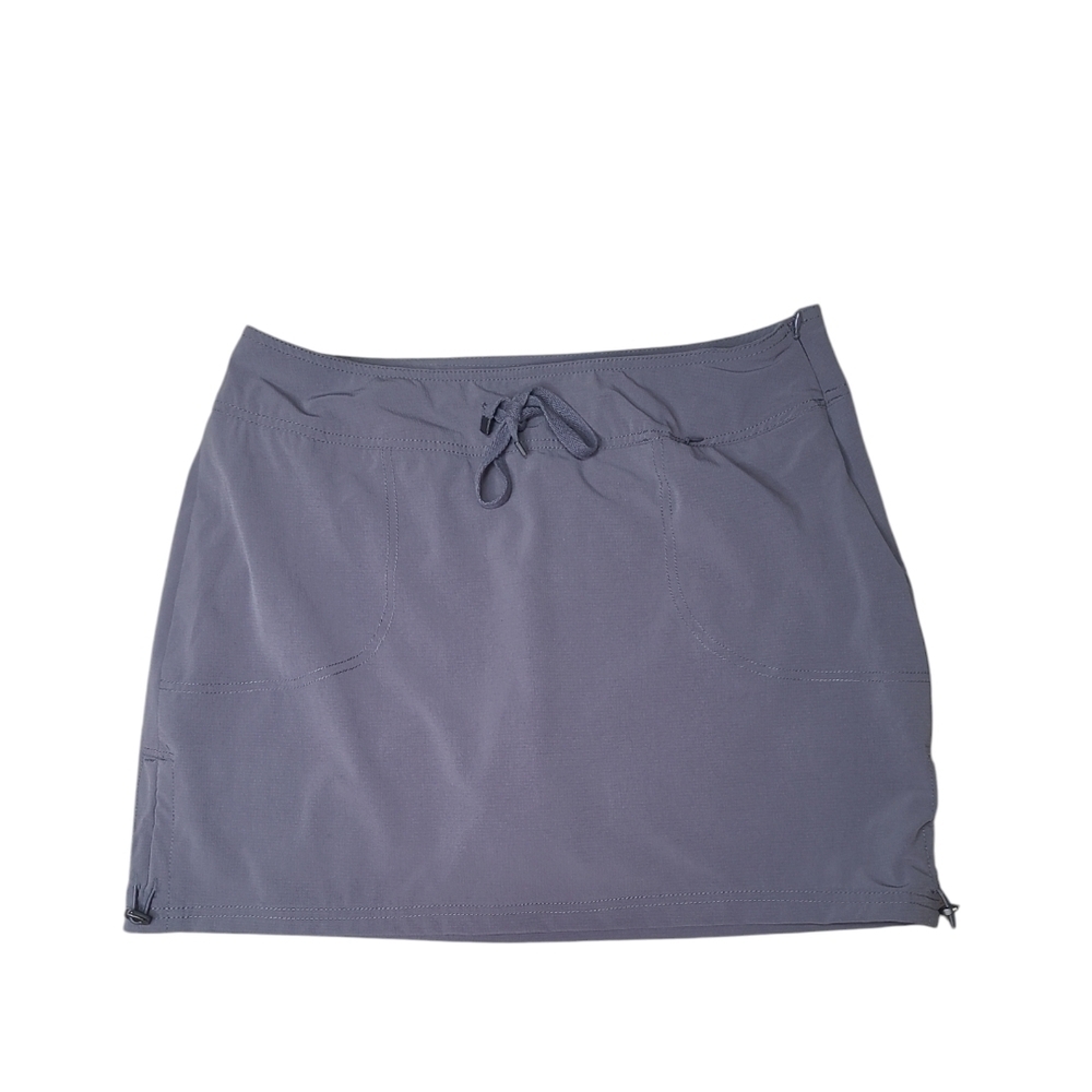 Te Verde New York Nylon Skirt Skort Gray Size XL